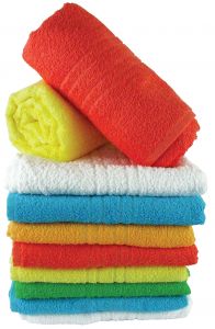 folded towels